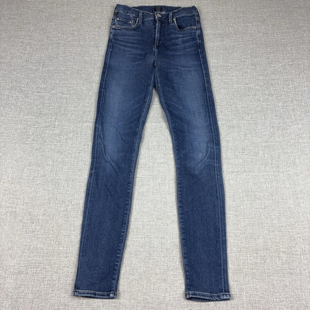 Citizens Of Humanity Rocket Jeans Womens 25 Blue High Rise Skinny Denim USA